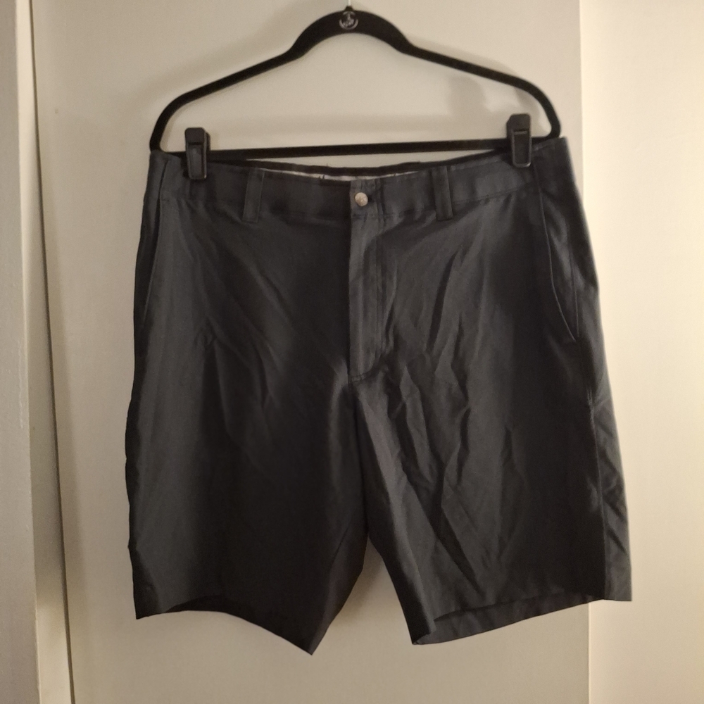 Callaway Men's Dark Gray Flat Front Shorts